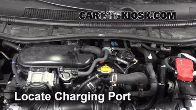 2012 Scion iQ 1.3L 4 Cyl. Air Conditioner Recharge Freon